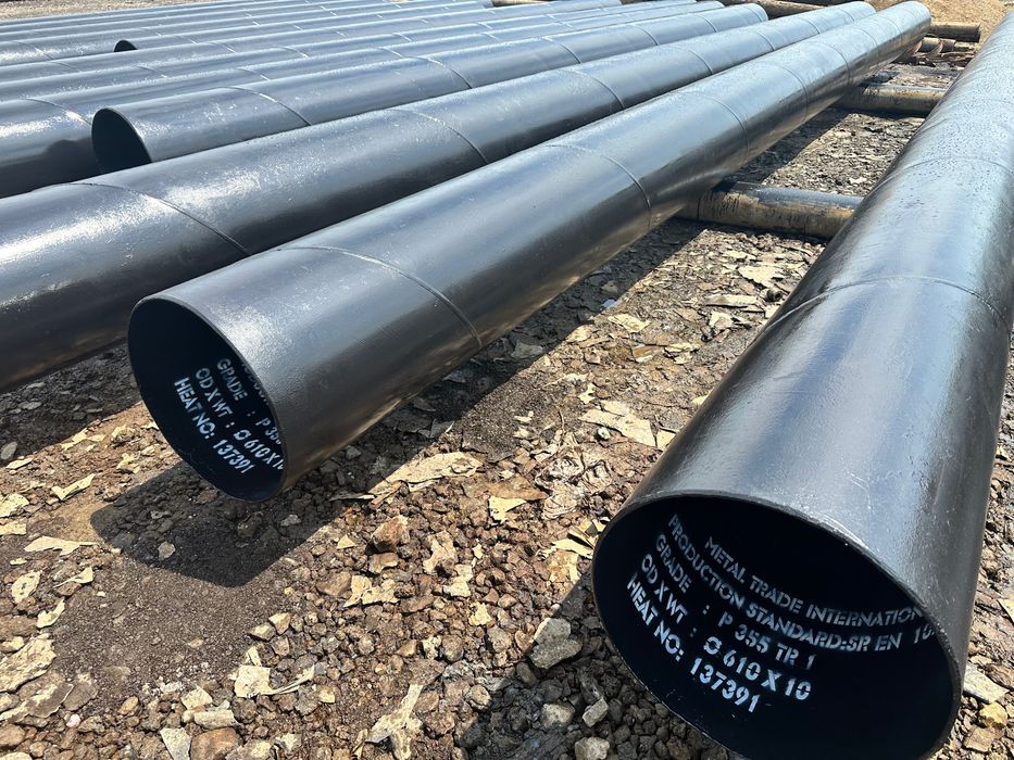 Vand teava metalica noua sudata elicoidala