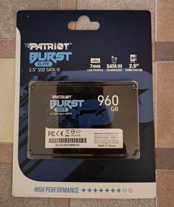 SSD Patriot 1 tb