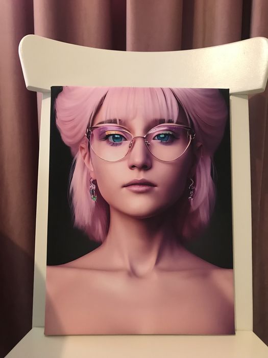 Tablou canvas - portretul tau AI (artificial intelligence)