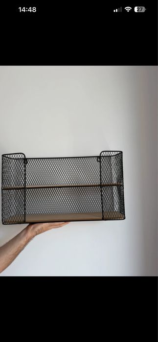 Raft de perete cu doua polite