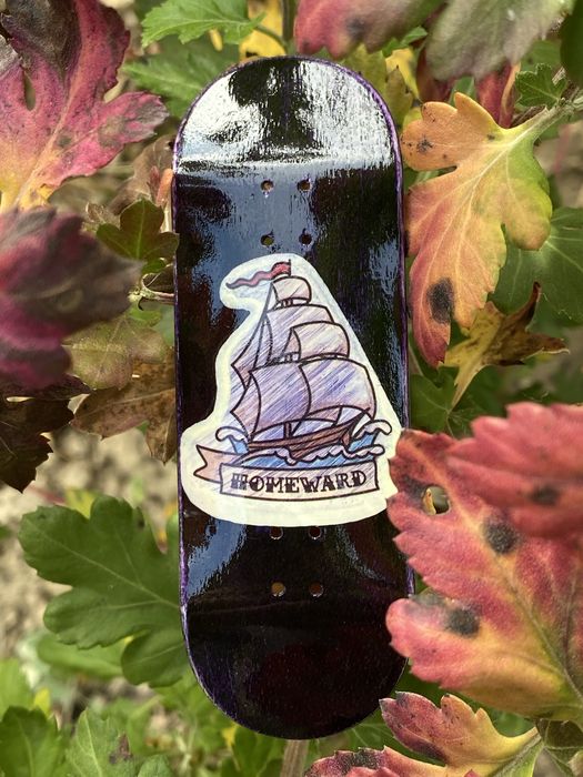 Placa de fingerboard handmade