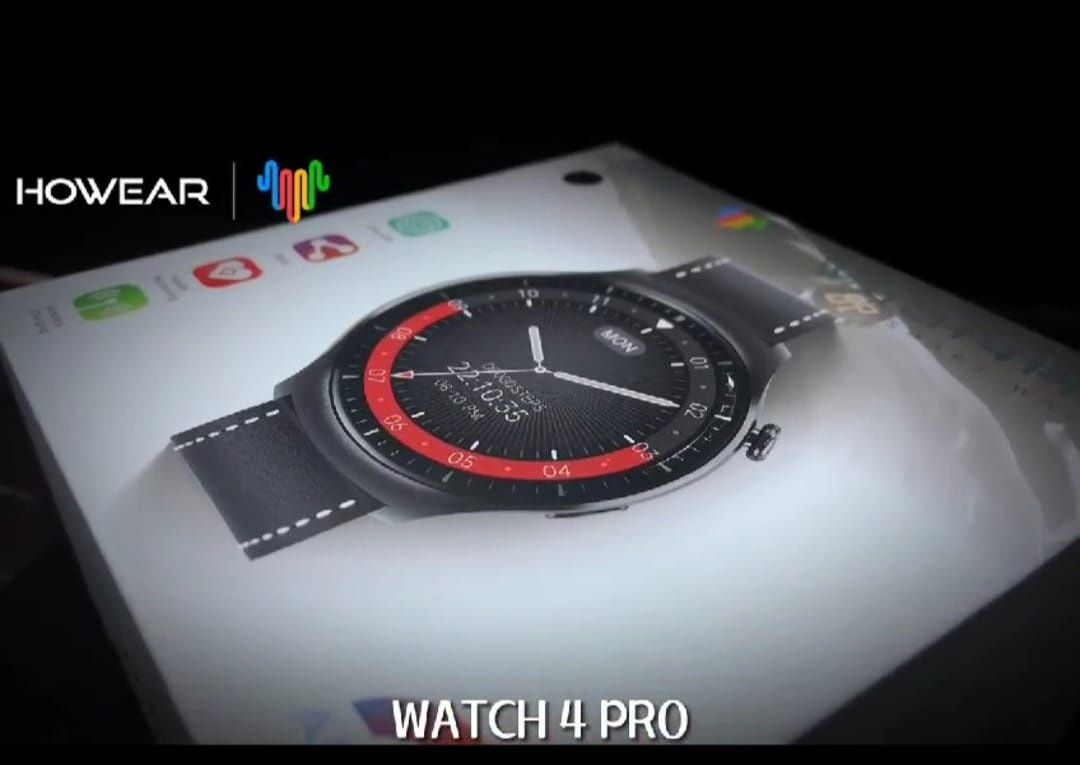 Watch 4 Pro Howear NFC GPT чат звонки давление пульс уведомления режим