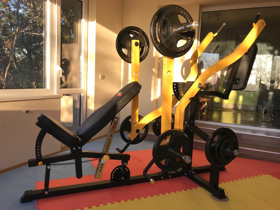 Хамър Гладиатор АCTIVE GYM с Гумирани Дискове 50мм