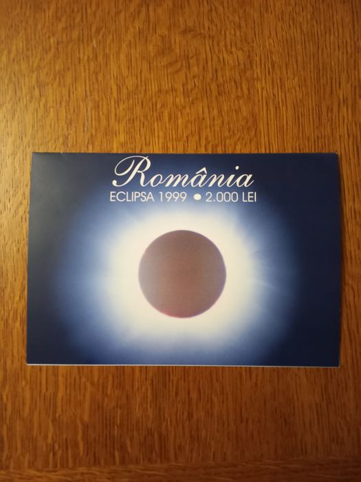 Bancnotă 2000 lei Eclipsa 1999