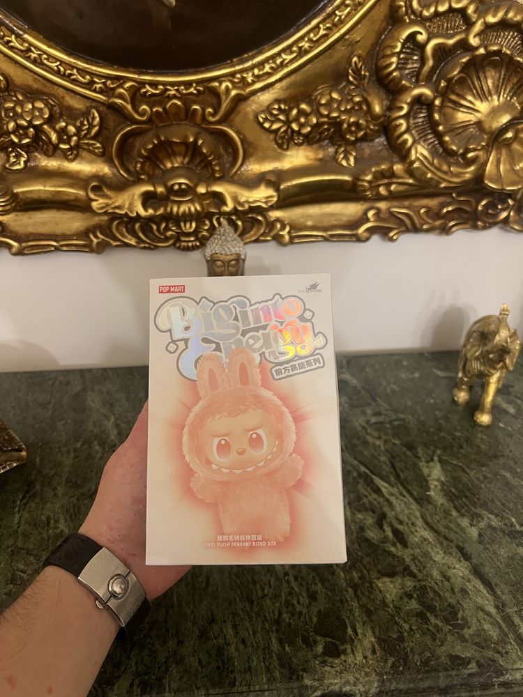 Labubu figurine Pop Mart Big Into Energy