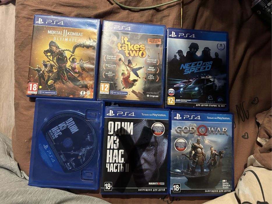Продам игры на playstatyon4