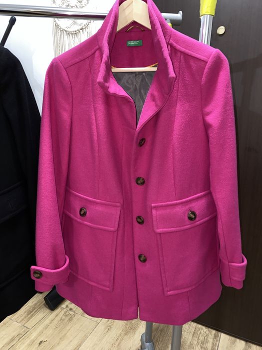 United Colors of Benetton зимно вълнено палто, размер 38, като НОВО!