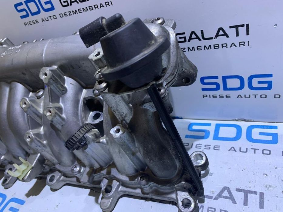 Galerie Admisie cu Clapete Senzor si Supapa Vacuum / Vacum 1.7CDTI Z17DTR / Z17DTJ Opel Astra H 2004 - 2010 Cod Piesa : 8973858233