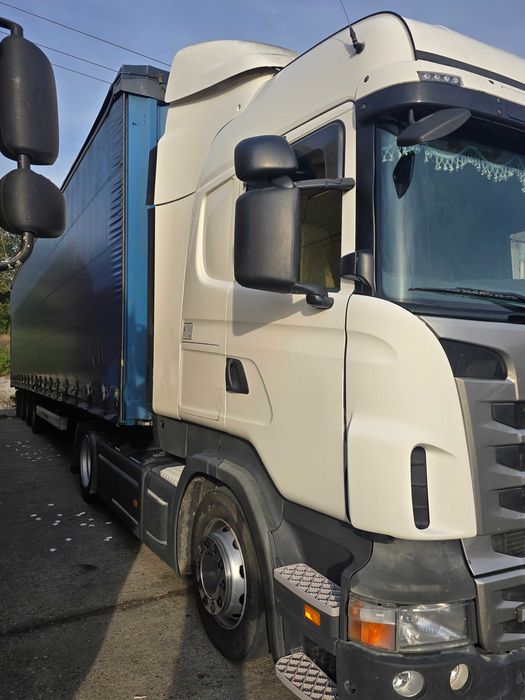 Scania si semiremorca Krone