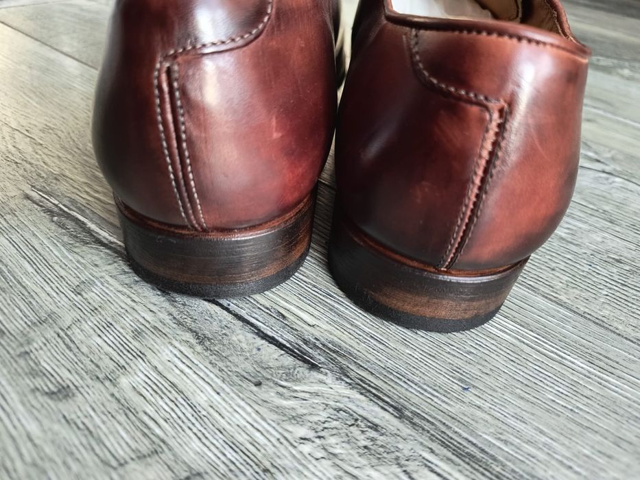 Pantofi din piele naturala mărimea 42 culoare maro