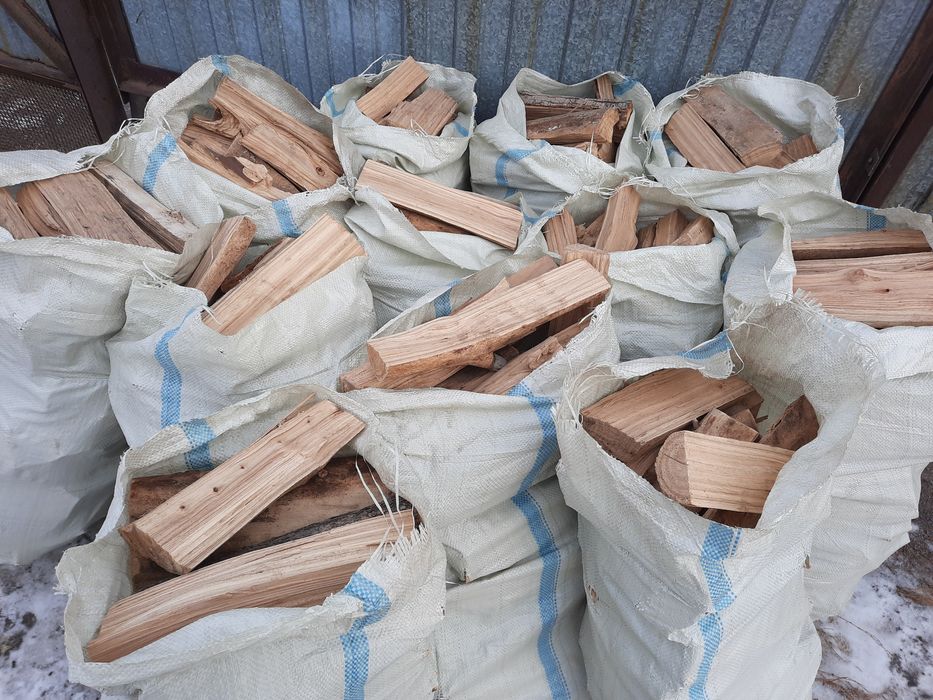 Продам дрова в мешках