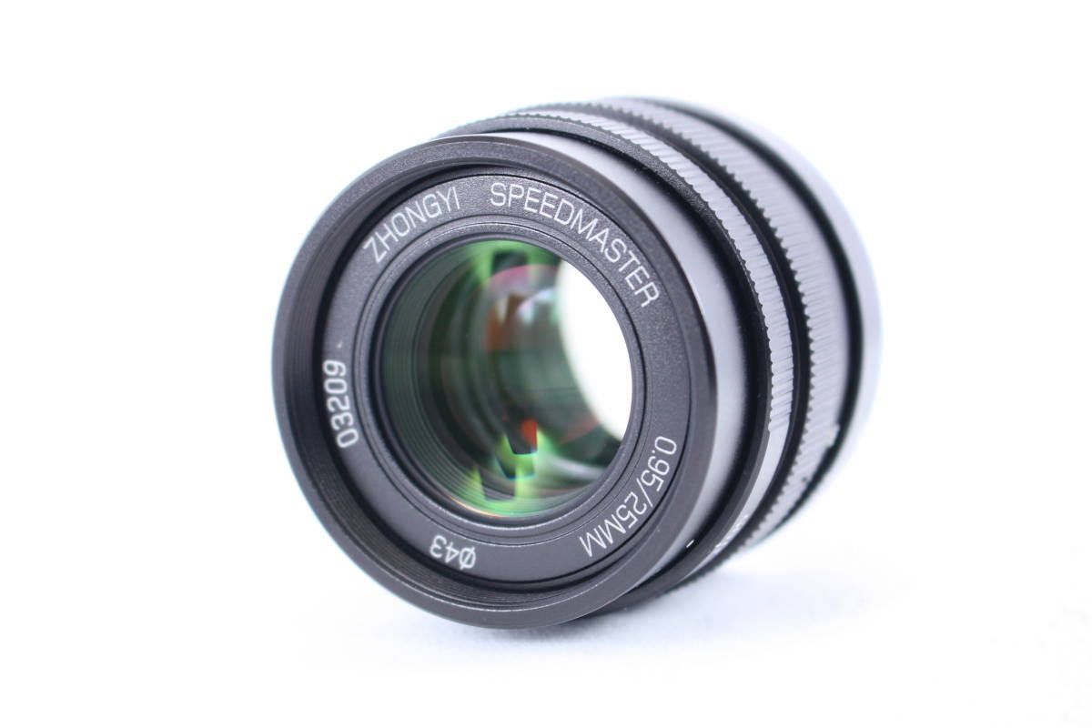 Zyonghi Optics Mitakon Speedmaster 25mm f/0.95 Obiectiv foto micro43