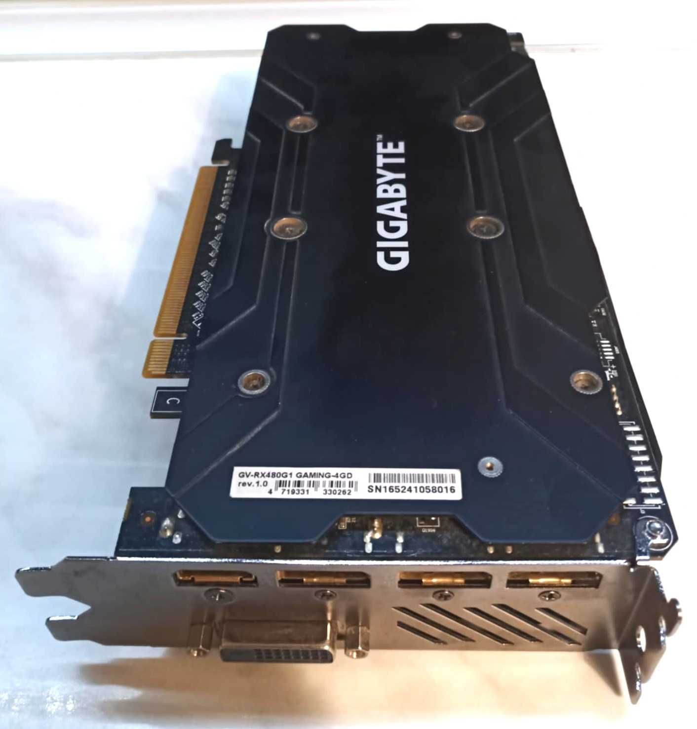 Видео карта Gigabyte Radeon™ RX 480 G1 Gaming 4G (4Gb)