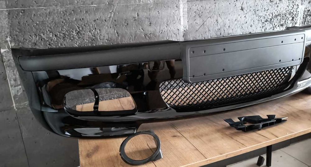 Bara fata M BMW E46 2001-2005 facelift Berlina + Break Negru