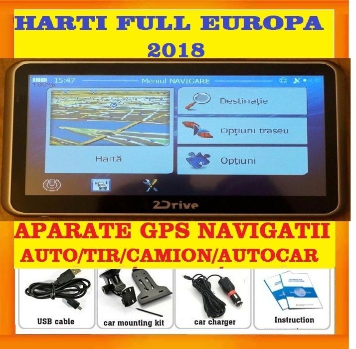 GPS Navigati HARTI GARMIN,SERIOUX,Piloton,Evolio,Smailo,Becker,Mio Gps
