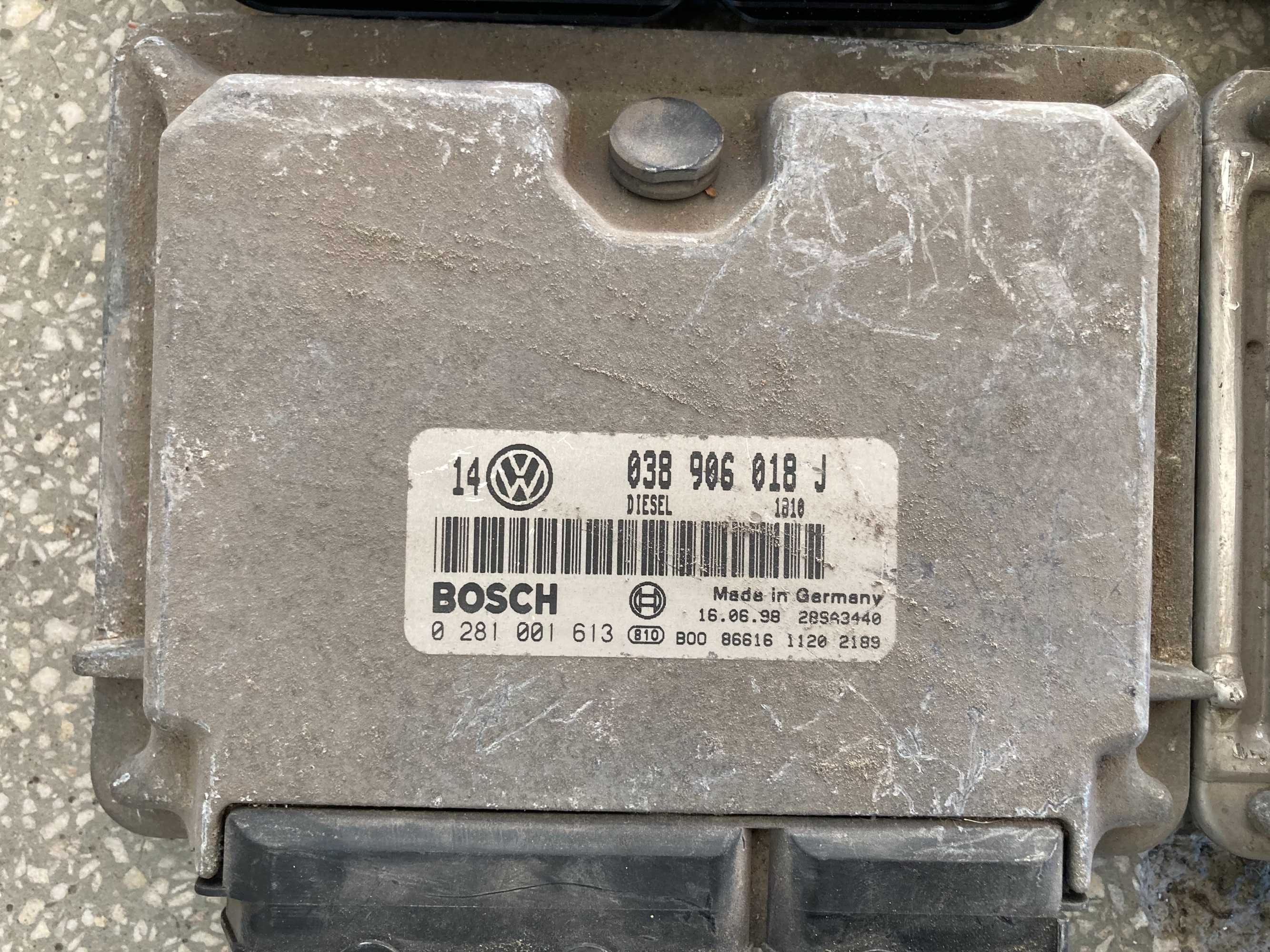 Компютър еку ecu електронен блок двигател Голф 4 1.9тди ahf 110кс