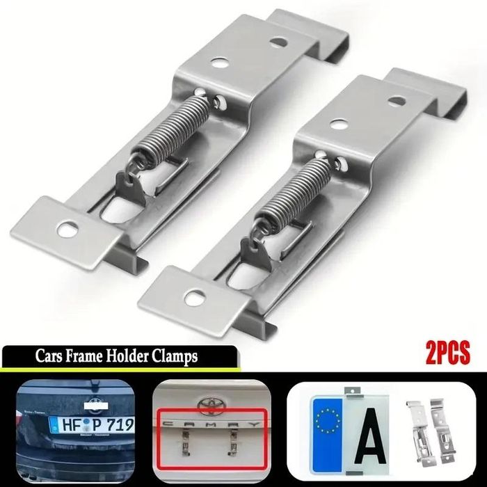 държачи универсалниза регистрационни номера от неръждаема стомана ...