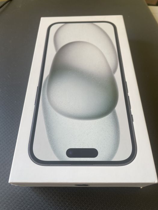 Iphone 15 negru 128 GB - Nou 2025