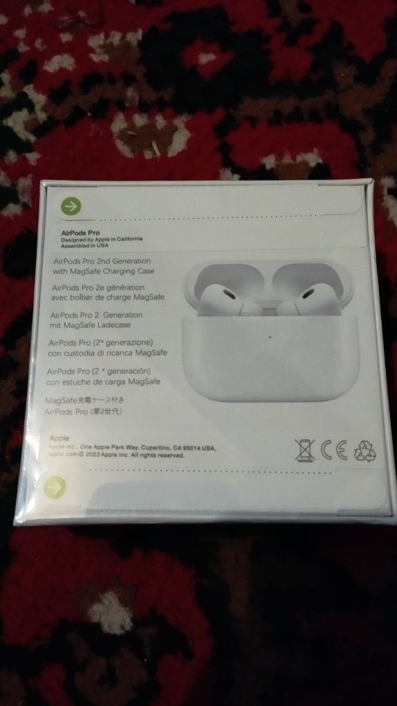 AirPods Pro 2 
Sifati yaxxshi
Yangi ochilmagan