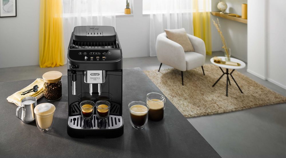 Espressor automat De'Longhi Magnifica Evo ECAM 290.21.B, Negru