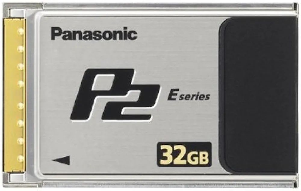 Card Panasonic p2 32 GB, seria E, AJ-P2E064PG