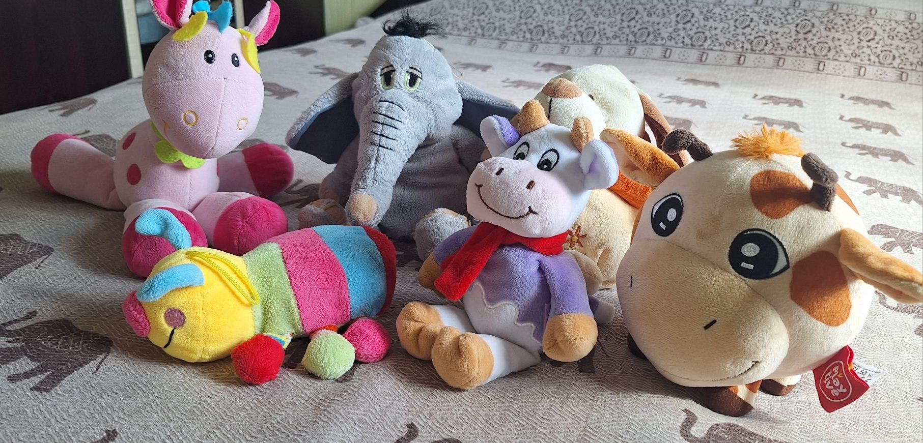 Плюшени играчки - 6 бр.