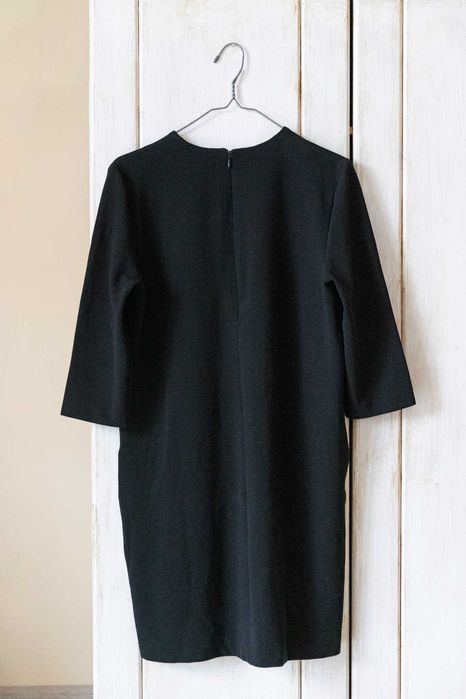 Rochie casual cu maneci 3/4 Mango Neagra M