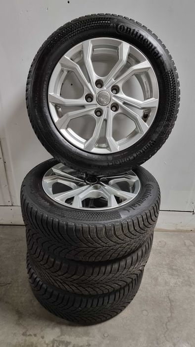 Jante aliaj Renault Megane+ anvelope de Iarna Continental