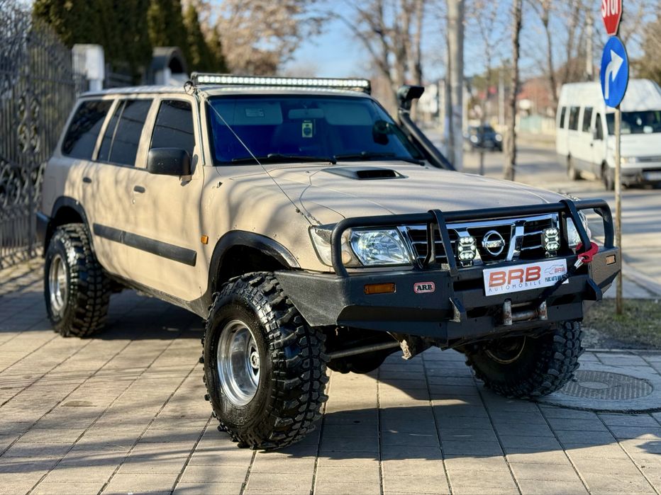 • Nissan Patrol Y61 Lung 2005 • Swap Motor M57 270 cp • Modificat ••