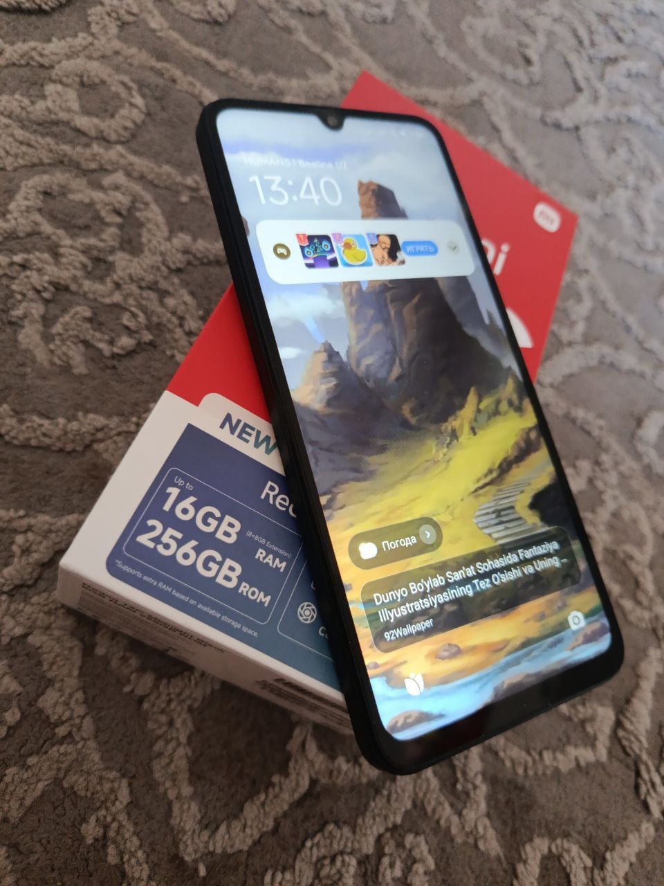 Redmi C 14 sotiladi 16/256gb megapisl 60