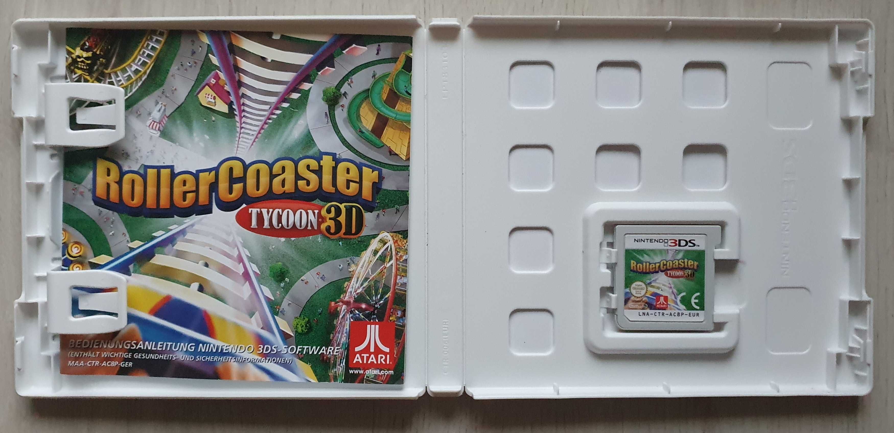 Rollercoaster Tycoon 3D (Nintendo 3DS) - versiune germana