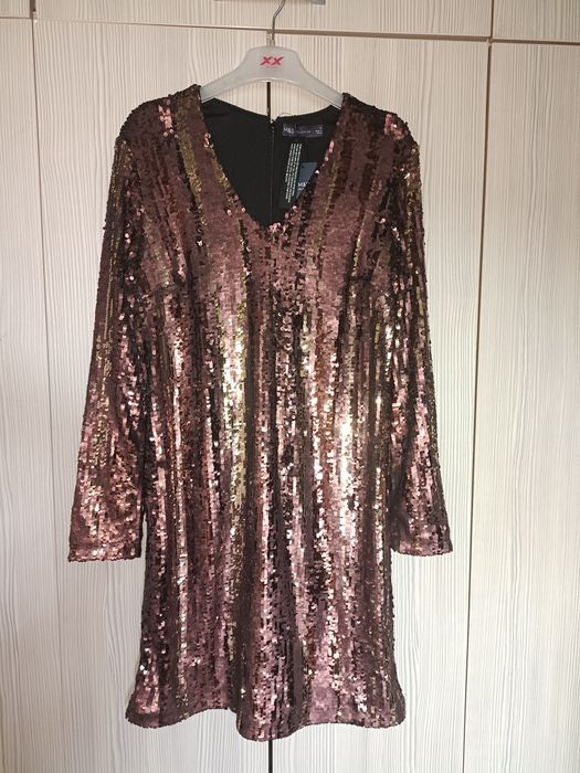 Платье из пайеток 46-48 рр.