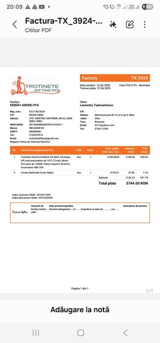 Trotineta Kukirin G2 MAX 2025
