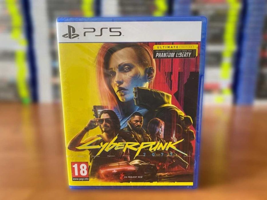 Новый** Cyberpunk 2077 Ultimate Edition PS5/Киберпанк Полное Изд Пс5