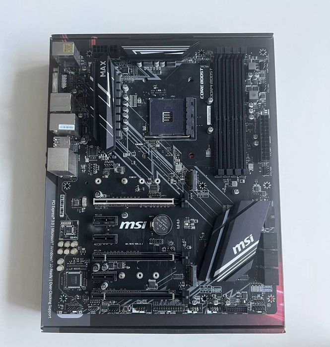 MSI X470 GAMING PLUS MAX + RYZEN 7 5800X 8-Core (4.7 GHz ) AM4