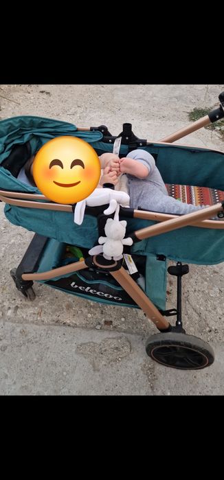 Vând carut 2 in 1 . Landou si sport .