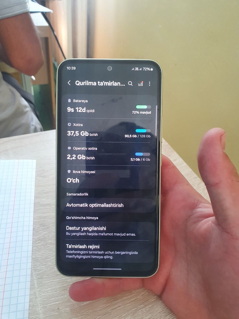Samsung  a54 5G naxtga