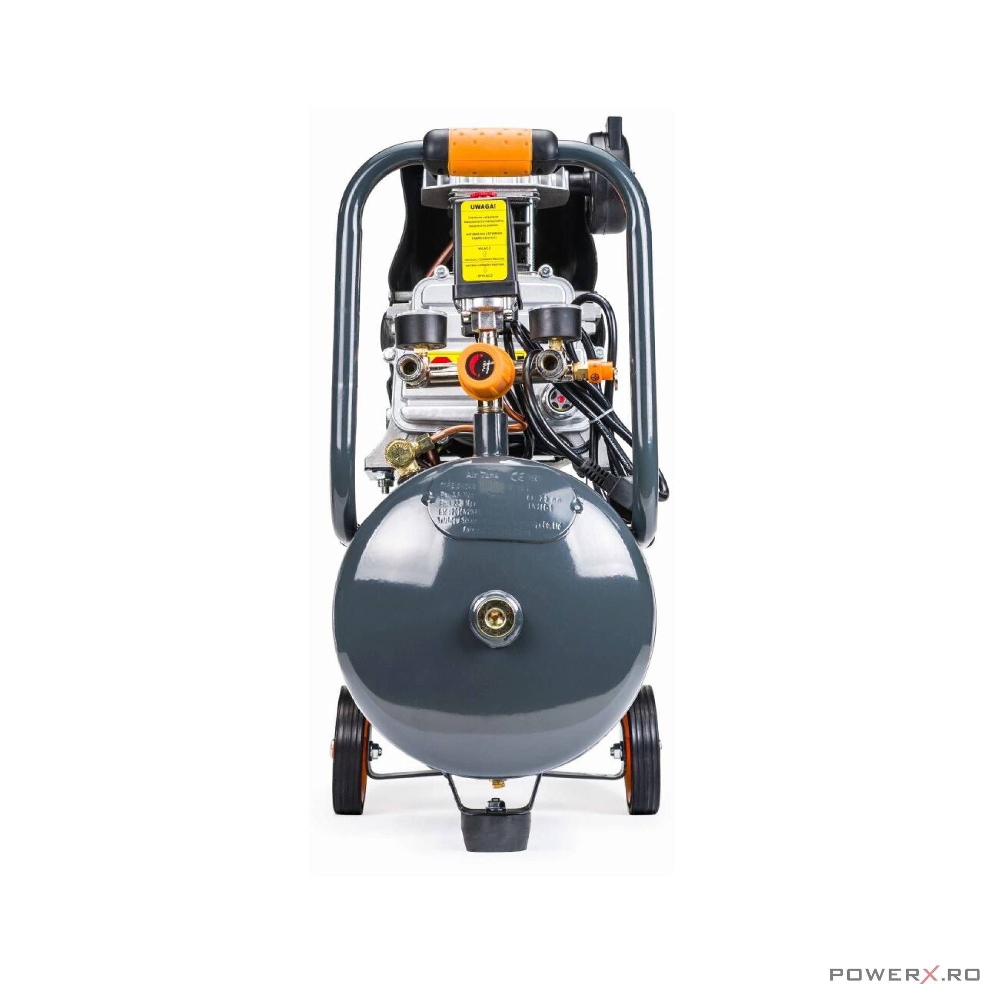 Compresor 24L Powermat pe Ulei 1.85kw 8Bari