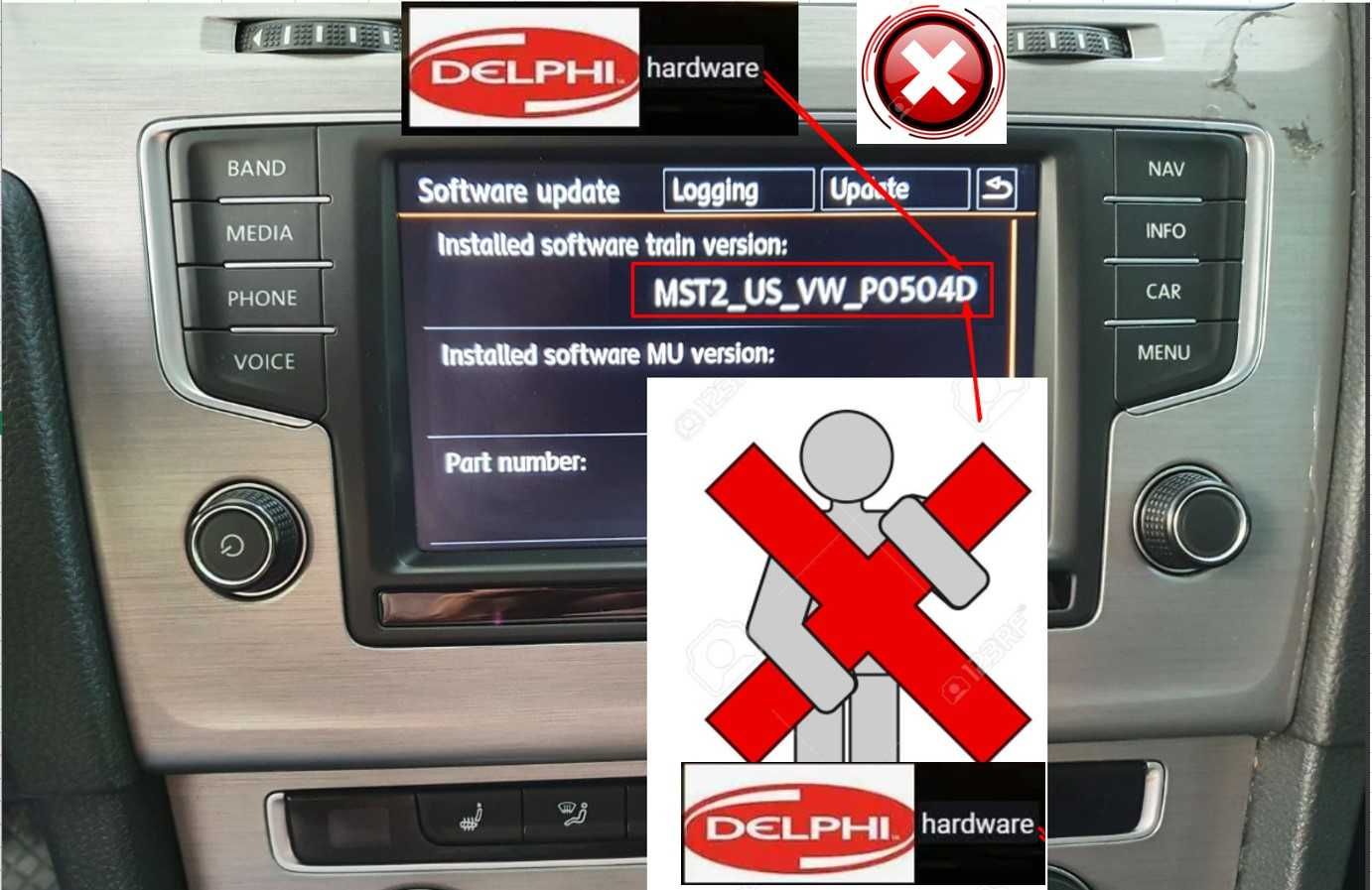 2024 Ъпдейт СД карта Carplay MIB2 USA Canada VW Фолксваген EU SD card