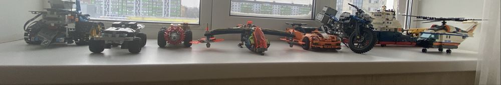 LEGO техника и транспорт — оригинальные модели, сборка по инструкциям