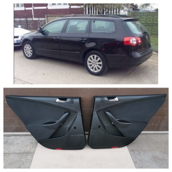 Fete uși spate textil vw passat b6 break 2.0 tdi 170 cp bmr
