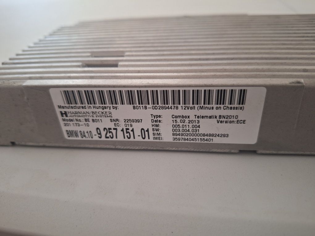 Combox модул за F серията Bmw Бмв Комбокс