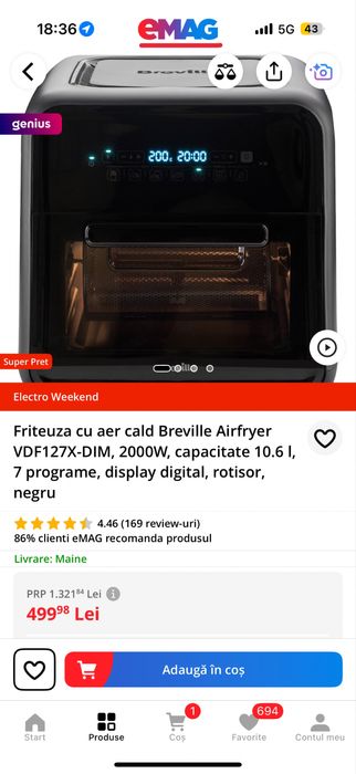 Airfryer Breville
