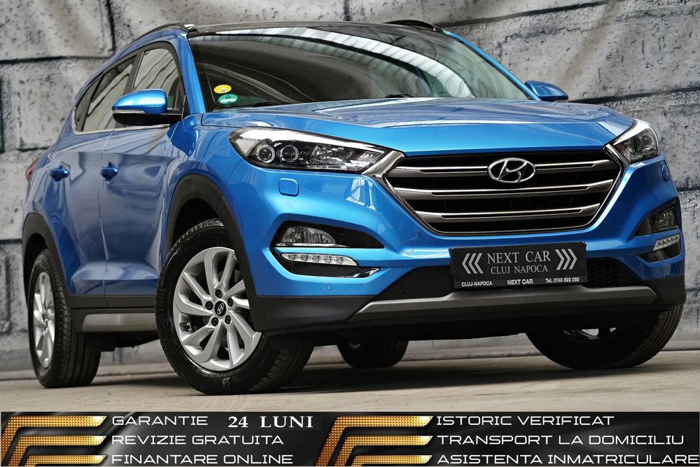 Hyundai Tucson GARANTIE 24 LUNI*RATE*4x4*Navi*Panorama*Led*Line+Side Assist*Incalzire