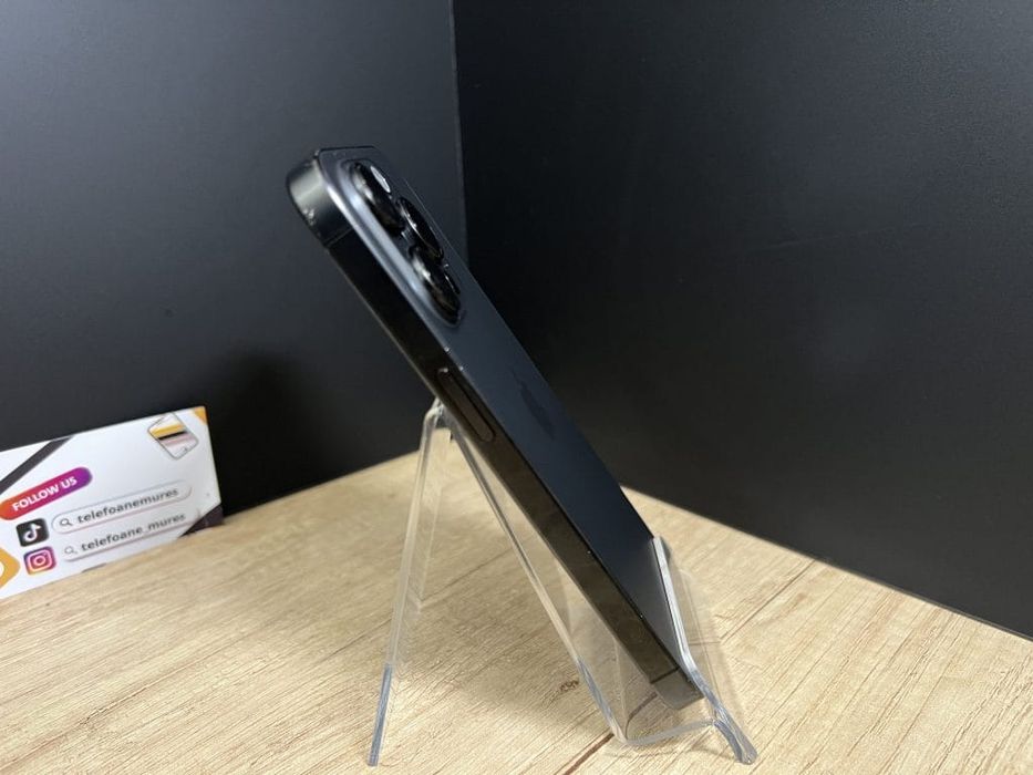 Iphone 15 Pro 128Gb Black Titanium 3 ani garanție, Telefoane Mureș