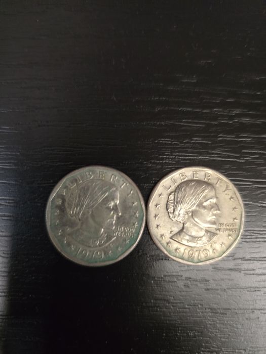 2 monezi de un dolar din 1979