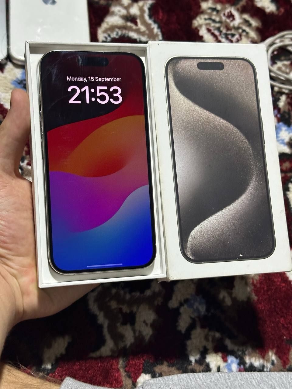 IPhone 15 pro 2ta simkartalik