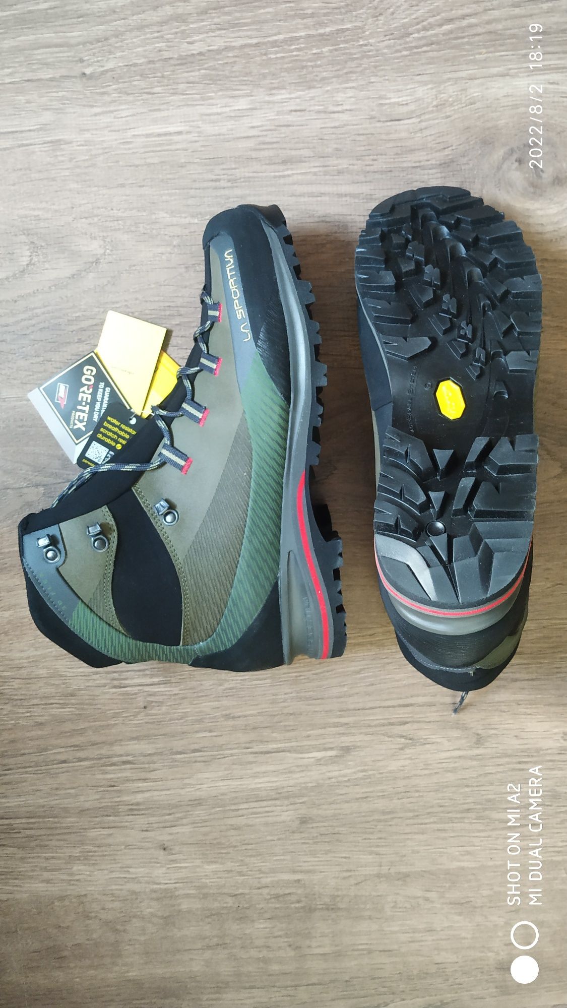 La Sportiva Trango TRK Leather GTX Ivy/Tango Red