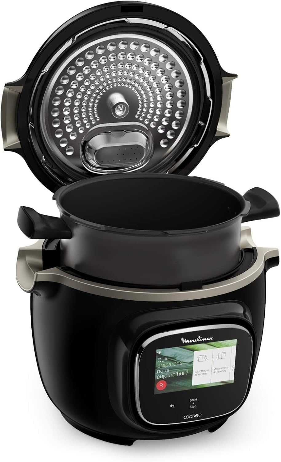 Мултикукър Moulinex Cookeo Touch CE9028 с WiFi и вградени рецепти 6L