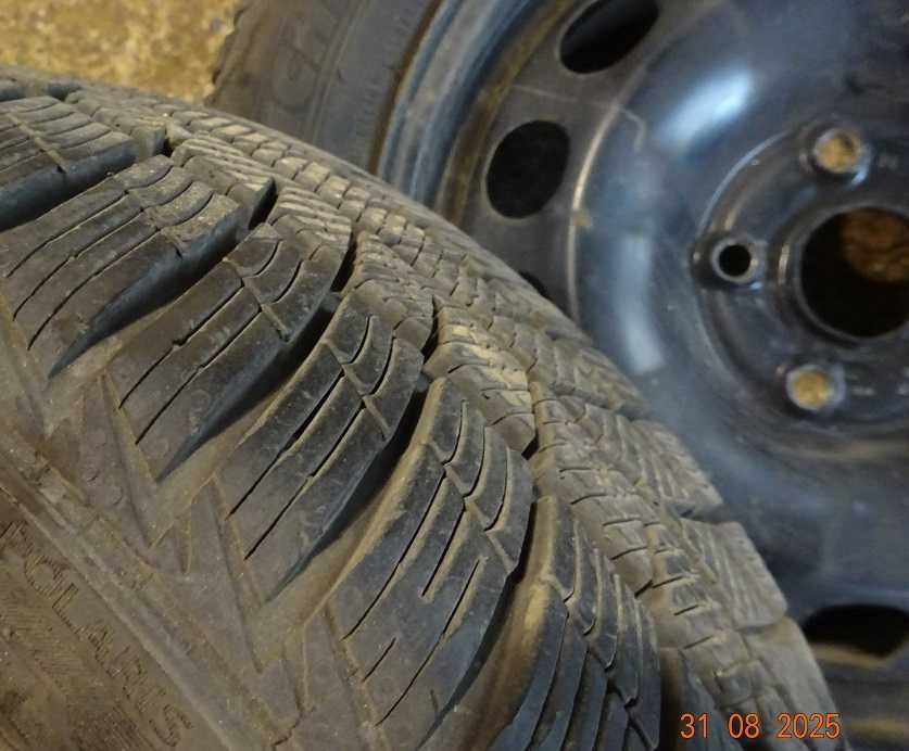 Железни джанти 16" + зимни гуми 205/55R16